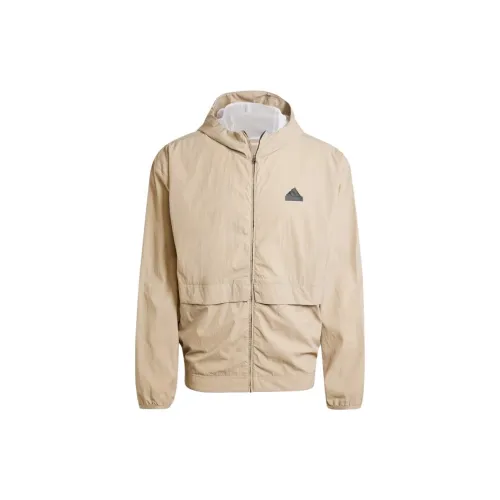 Adidas Clothing Jackets Men Beige