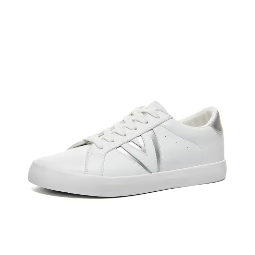 BAIJIHONG Skateboard Shoes Unisex Low-Top Off White