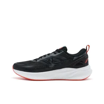 China Post x XTEP Tancheng Lite Cushioned Slip Resistant Low Top Running Shoes Men's Black Red