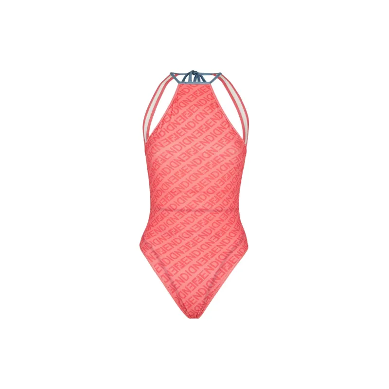 FENDI One-piece Swimsuit Women's White-2