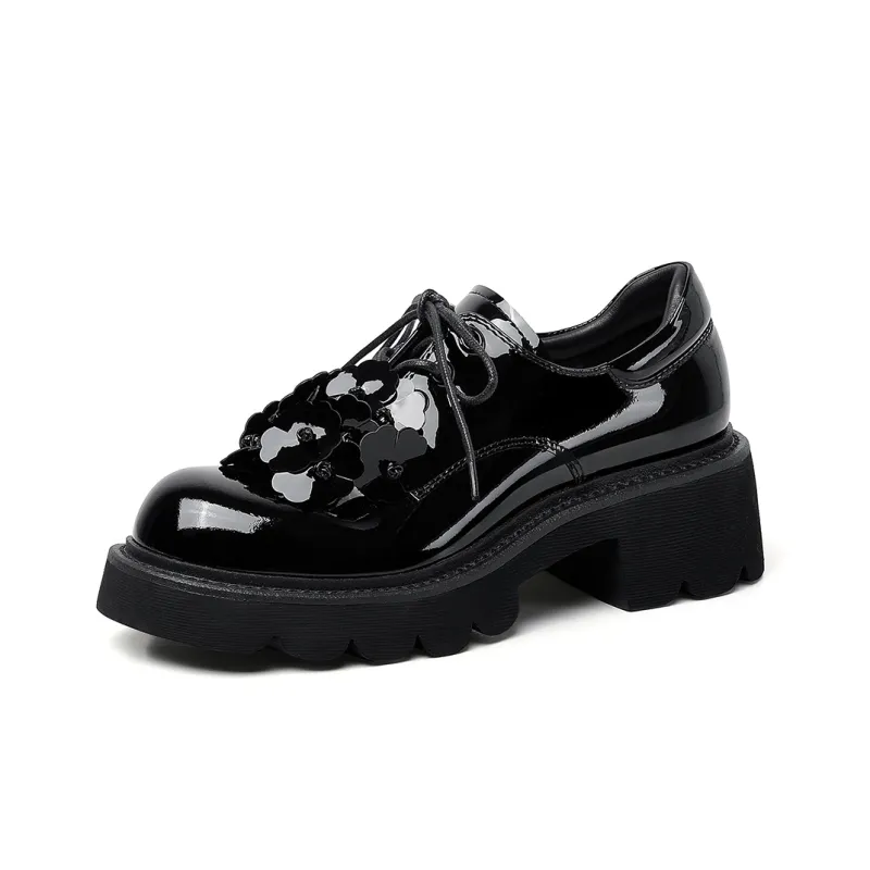 Hoov Loafers Women's Black/White-6