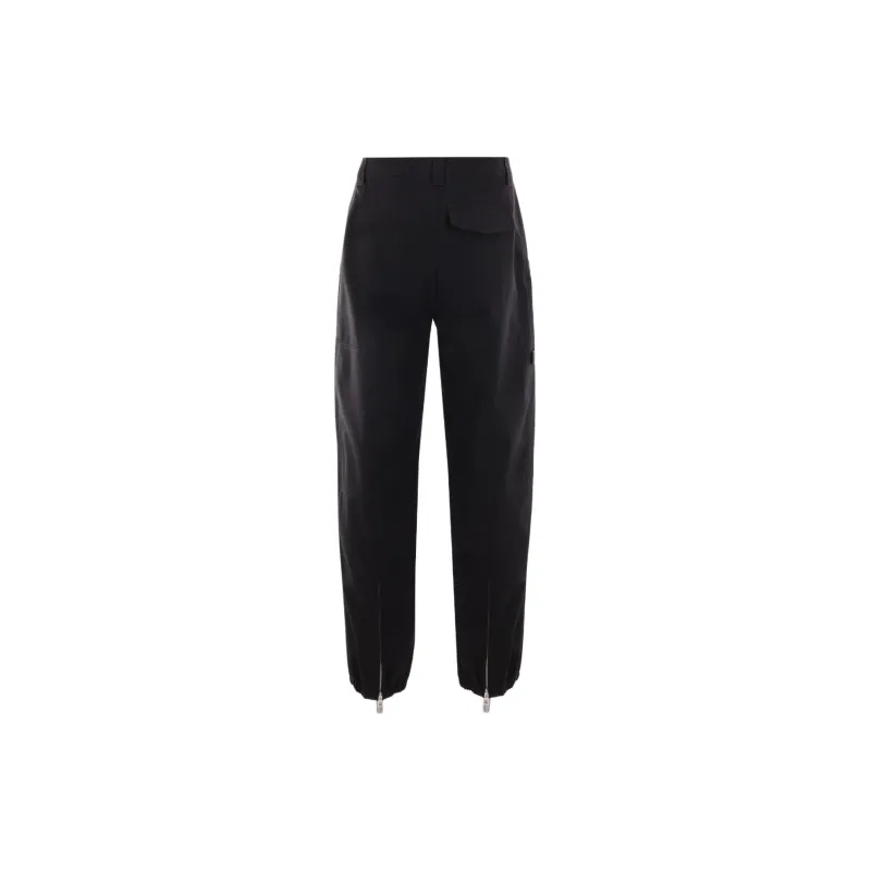 LOEWE Zip Detailed Cargo Trousers-1