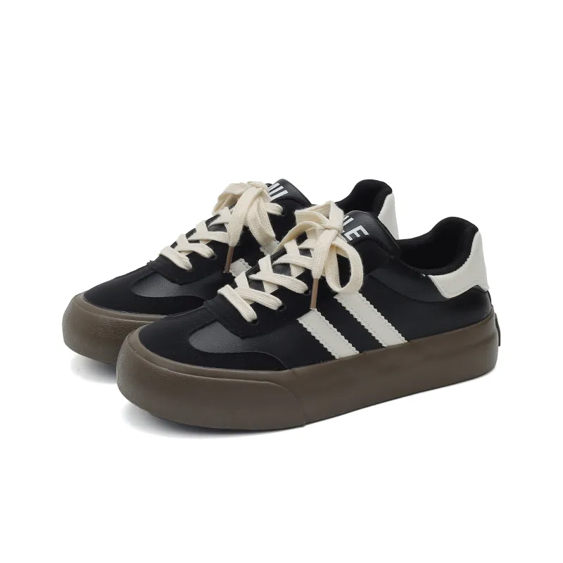 YOBN SMILE Anti-Slip And Wear-Resistant Breathable Low-Top Skateboard Shoes Women's-3