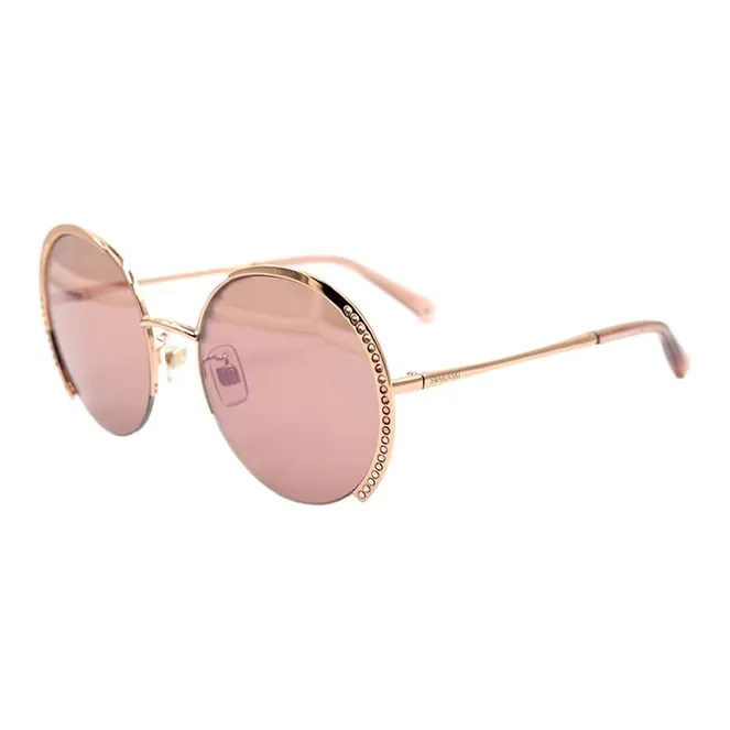 Swarovski Round Frame Sunglasses-0
