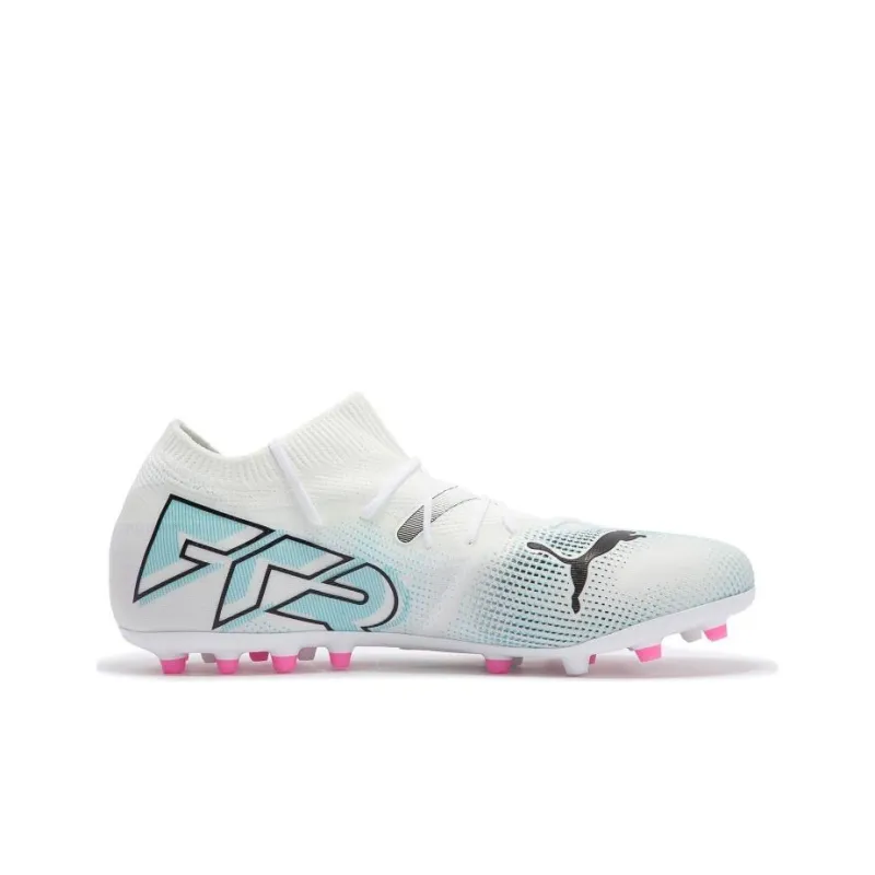 PUMA Future 7 Match Mg Cleats 'White Blue Pink'-1