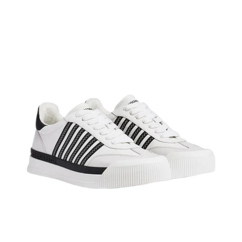 DSQUARED 2 Boxer Stripe Detailed Lace Up Sneakers-3