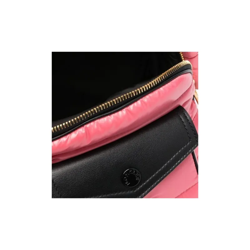 Moncler Astro Polyamide Backpack Mini Women's Coral Pink-3