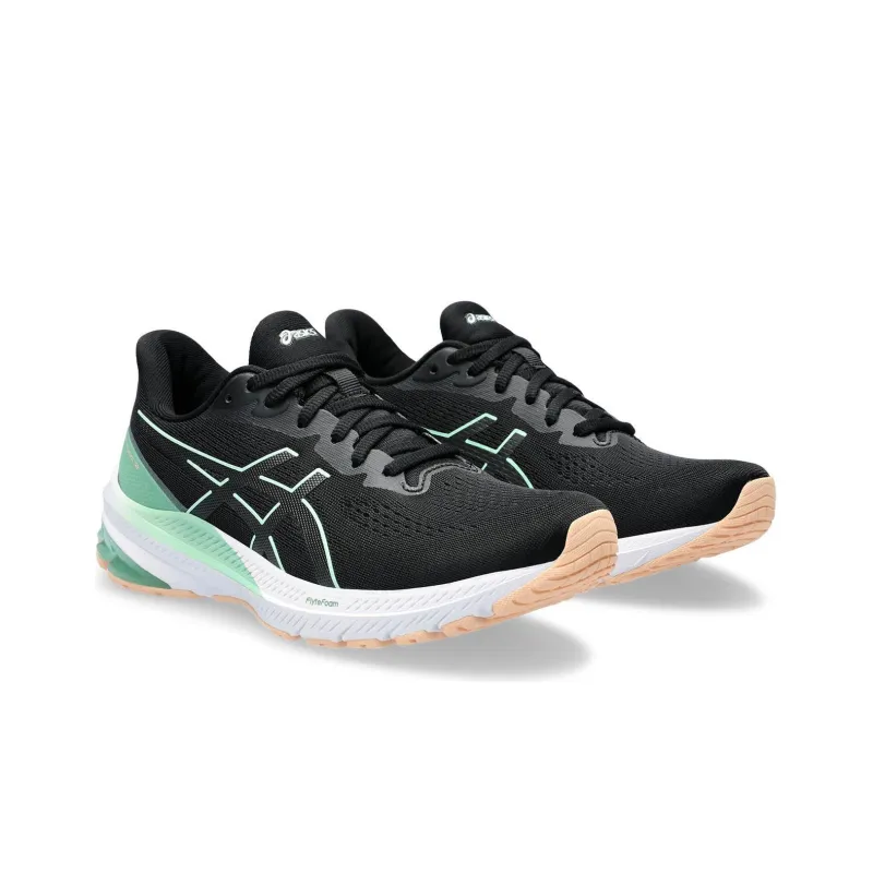 Asics GT 1000 12 Black Mint Tint Women's-2
