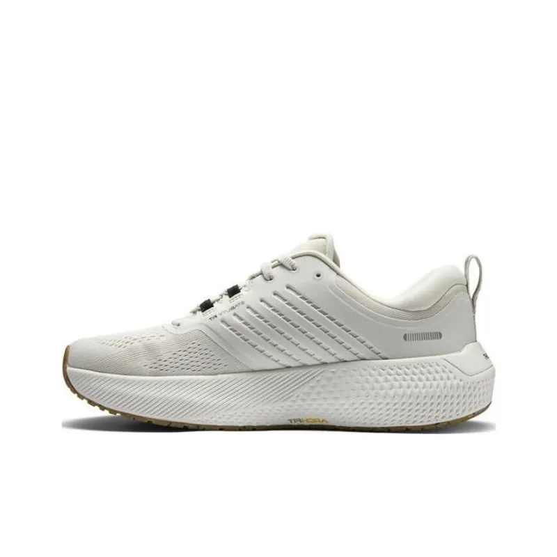 Skechers Cushioning Wear Resistant Low Top Casual Running Shoes Men's White-0