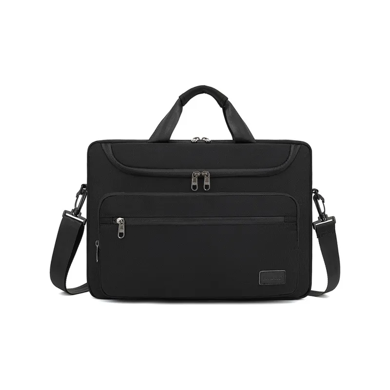 COOLBELL Polyester Briefcase Handbag Shoulder Bag Regular Men's Black-0