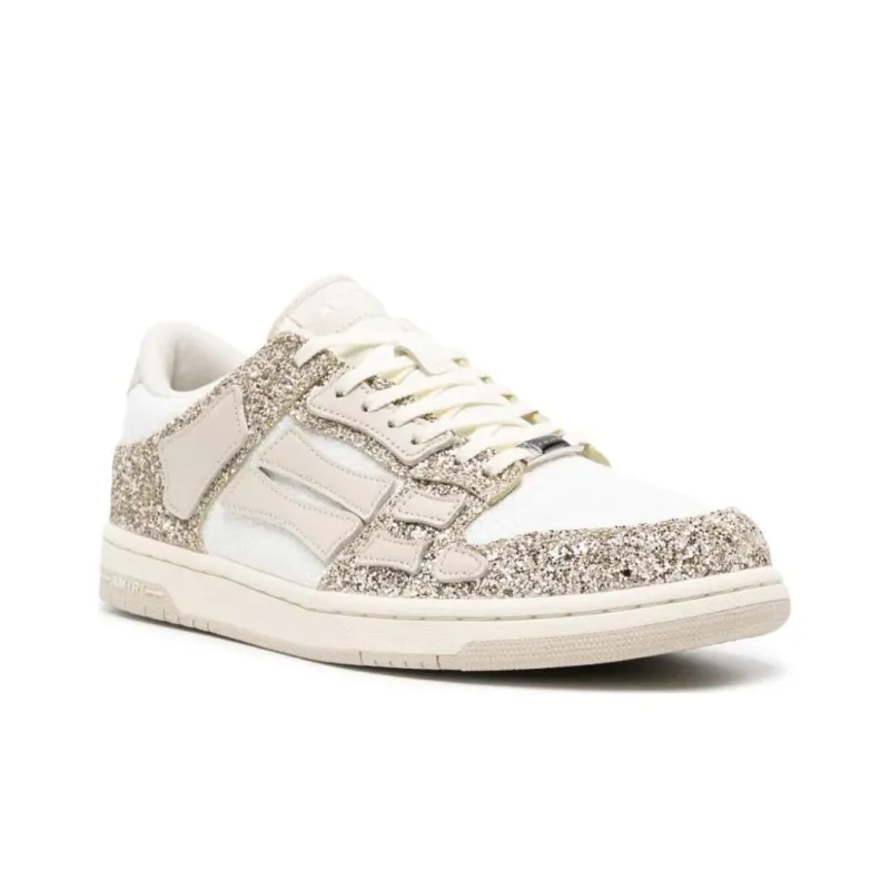 AMIRI Skel Glittered Sneakers-2