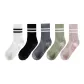 White+Black+Dark Gray+Light Green+Light Pink[5 Pack]
