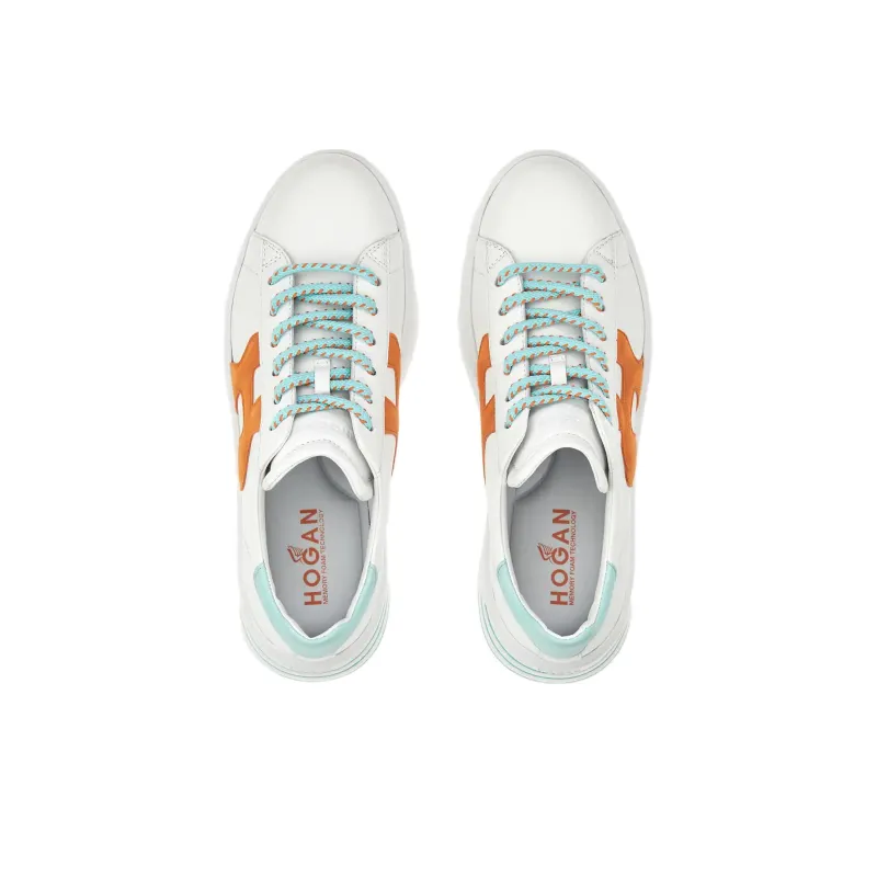 HOGAN Rebel Leather Sneakers-3
