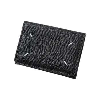 Maison Margiela Leather Wallet Men's Black