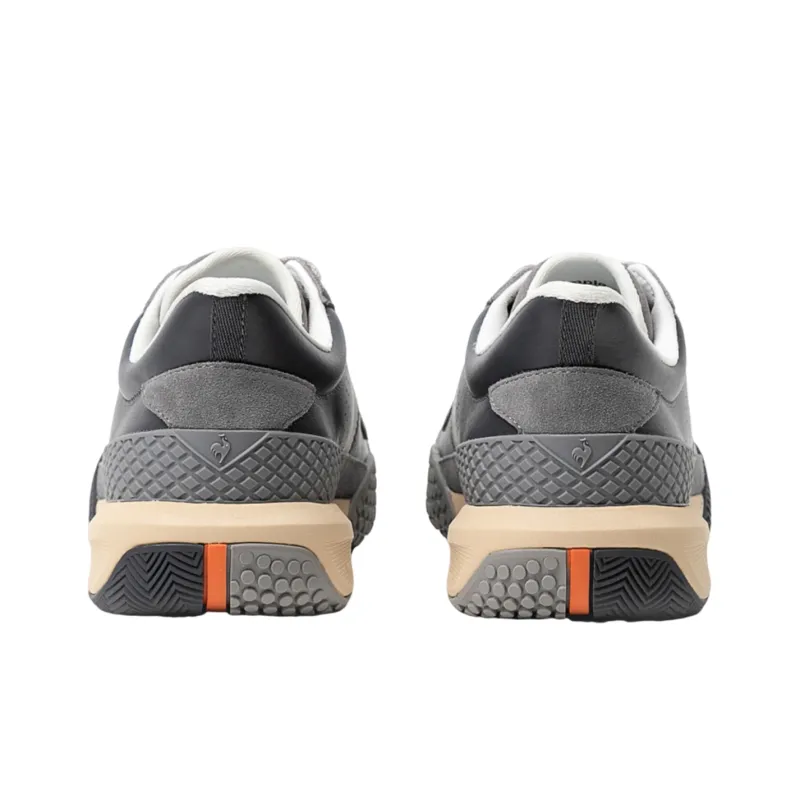 Le Coq Sportif Shock Absorbers Slip Resistant, Abrasion Resistant, Breathable Mid Top Tennis Shoes Unisex-4