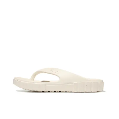 FILA Sandblasting Song Flip Flops Men's Beige