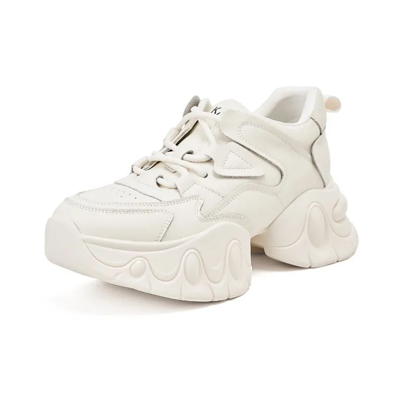 KADINA Anti-Slip Wear-Resistant Low-Top Chunky Sneakers Women's-1