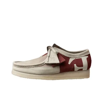 FRANCK PELLEGRINO x Clarks Casual Single Shoes Women's Beige Red