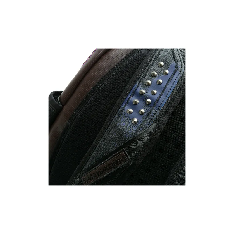 SPRAYGROUND Artificial Leather Backpack Large Size Unisex Multicolor-4