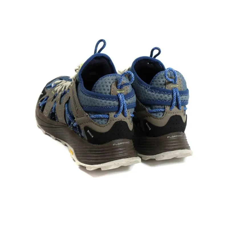 MERRELL Moab Flight Sieve Anti-Slip Wear-Resistant Low-Top Outdoor Shoes Women's Blue-2