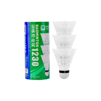 WHIZZ Nylon Shuttlecock 3 Pack Nylon Everyday Shuttlecocks