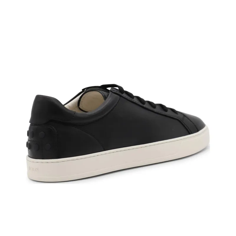 TOD'S Round Toe Lace Up Sneakers-3