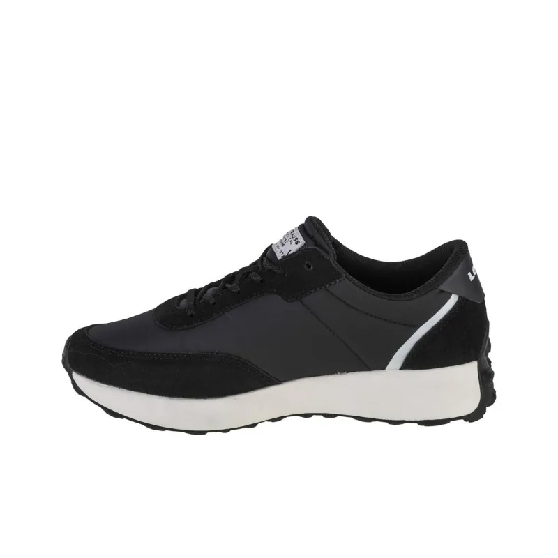 Levi's Anti Slip Wear Resistant Low Top Casual Shoes Women's Black White-0