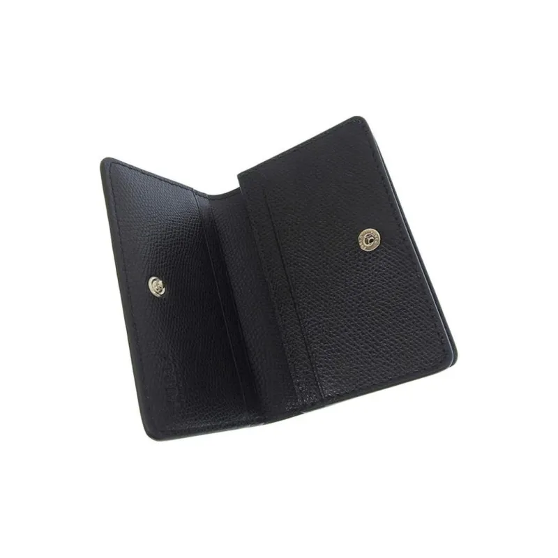 Furla Leather Card Holder Women's Black-4