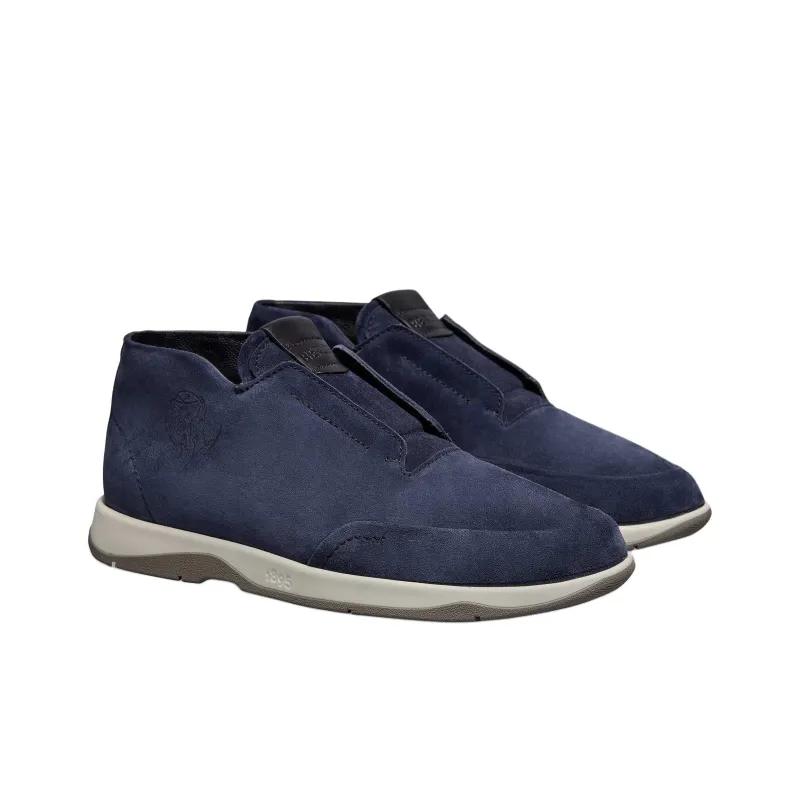 BERLUTI Mid Top Casual Shoes Men's Blue-2