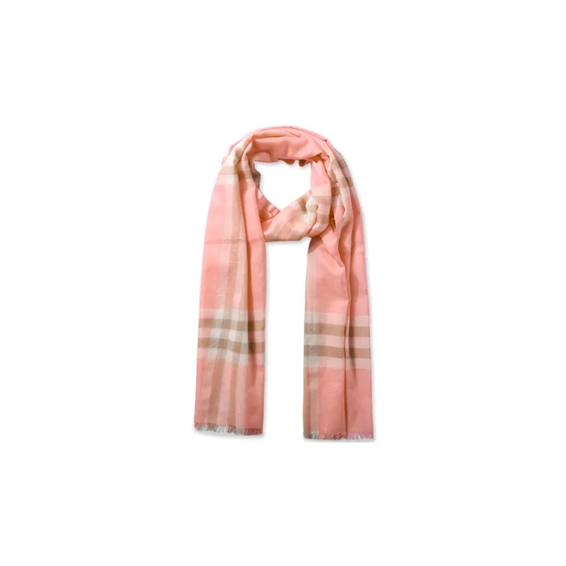 Burberry Knit Scarves Unisex Pink-0