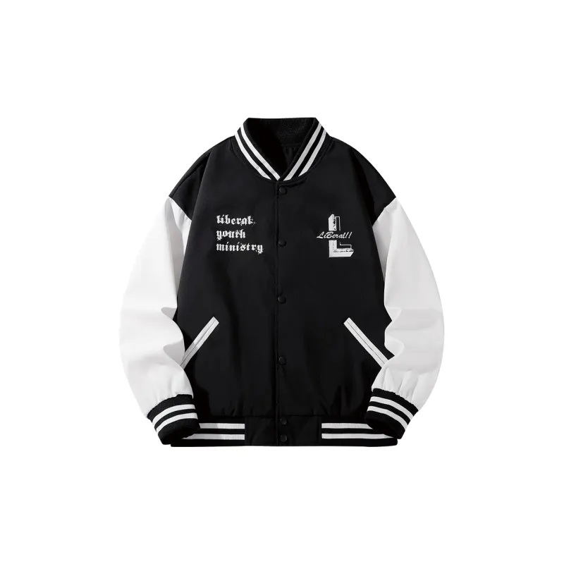 Liberal Youth Ministry Baseball Jacket Unisex-1