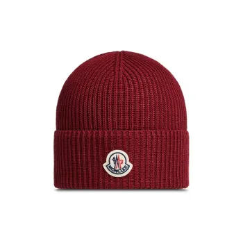 Moncler Logo-patch Cotton Beanie