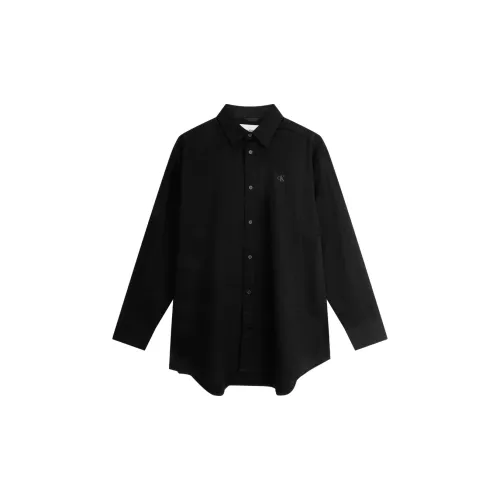 Calvin Klein SS24 Series Shirts Men Space Black