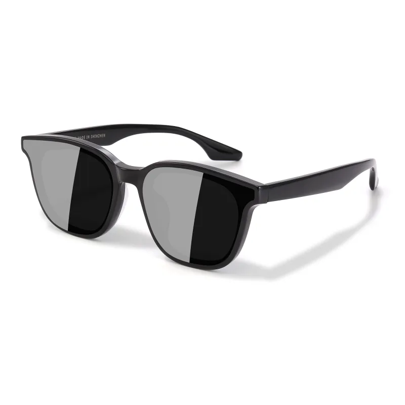 SUYAN Plate Frame Square Sunglasses Unisex-0