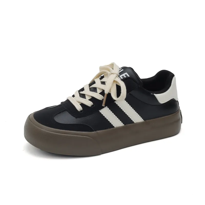 YOBN SMILE Anti-Slip And Wear-Resistant Breathable Low-Top Skateboard Shoes Women's-1