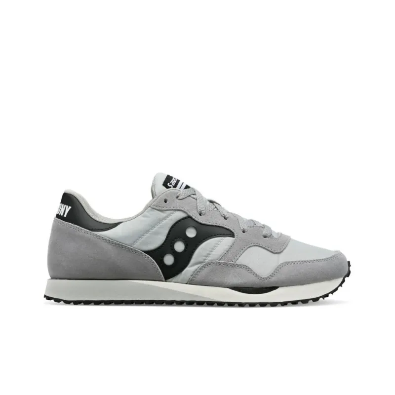 Saucony DXN Trainer Shock Absorbers With Slip Resistant Features Low Top Casual Shoes Unisex Gray Black-1