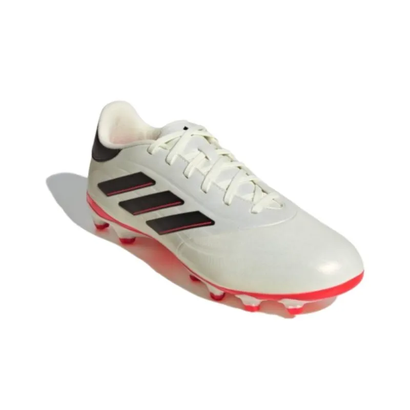 Adidas COPA PURE 2 Soccer Shoes Unisex Low Top White Red-2