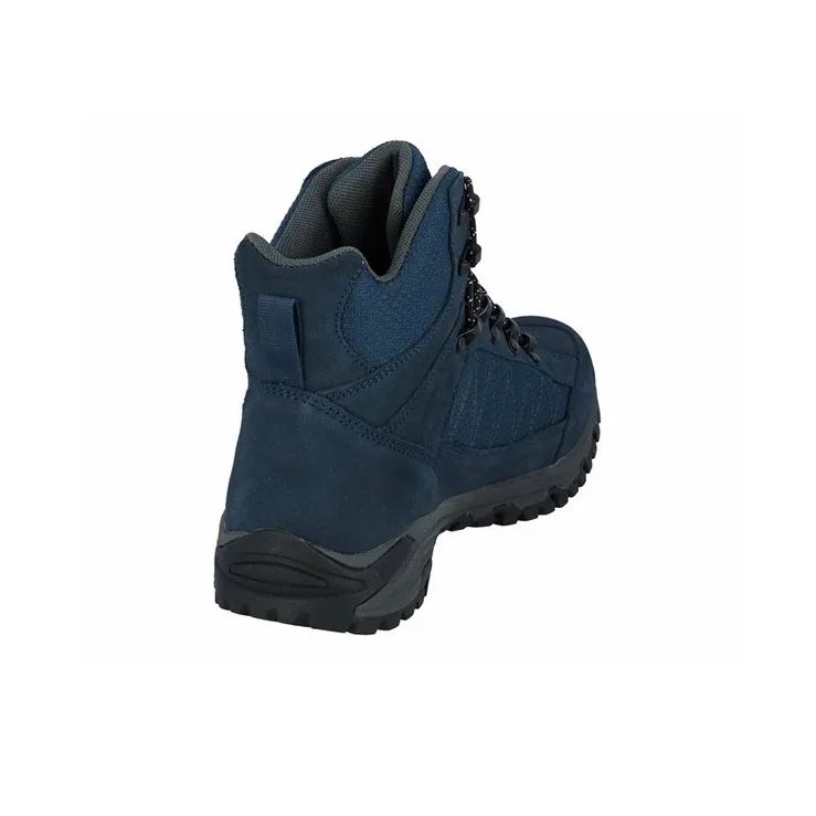 GNTD Non-slip Wear-resistant Impact-resistant High-Top Hiking Shoes Unisex Blue-4