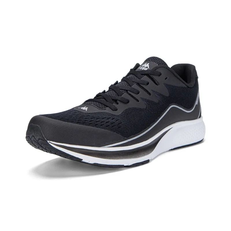 Kappa Anti Slip And Wear Resistant Lightweight Low Top Marathon Running Shoes Men's Black-2