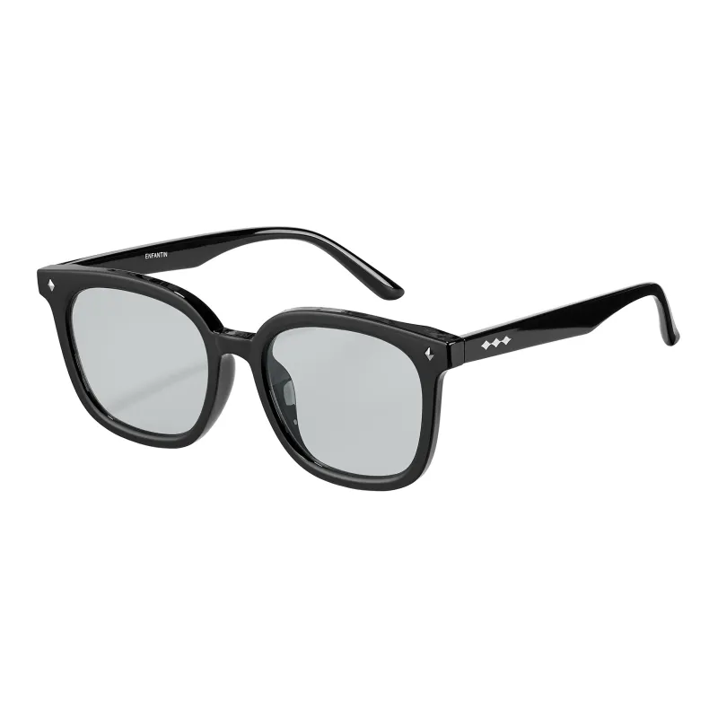 ENFANTIN Square Sunglasses Unisex Tea Brown-0