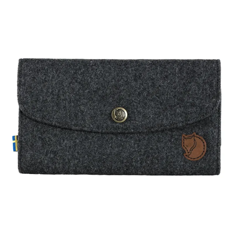 Fjallraven Wool With Polyamide Wallet Unisex Gray-0