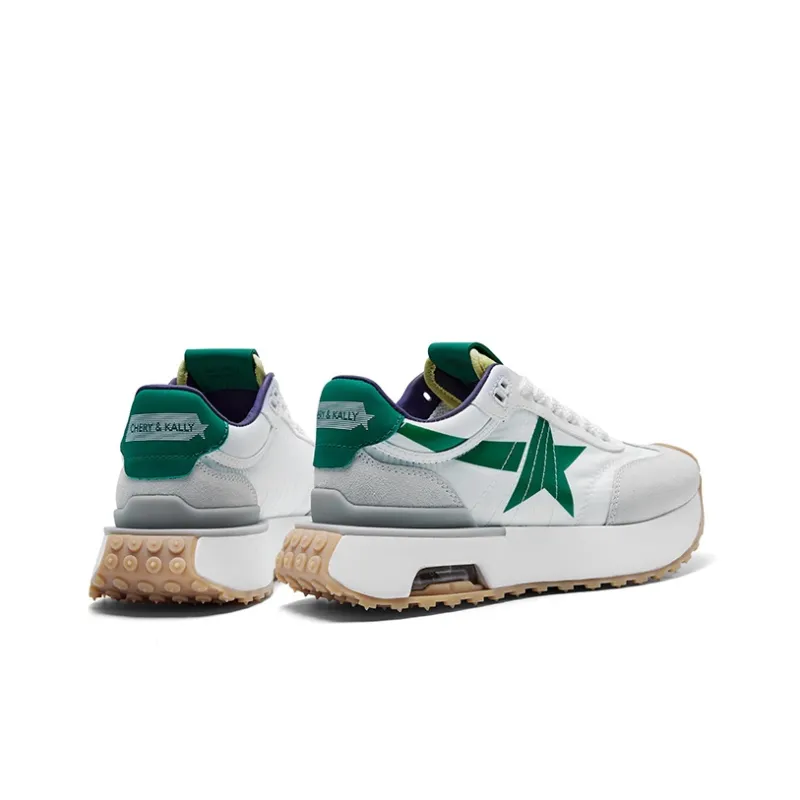 CHERYKALLY Wear-Resistant Support Height Increasing Low-Top Chunky Sneakers Women's-8