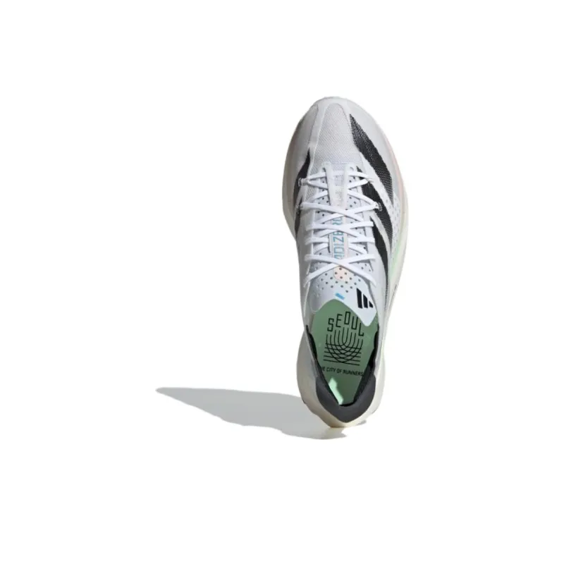 Adidas Adizero Adios Pro 3 Cushioned Slip Resistant Low Top Casual Running Shoes Men's Gray-3