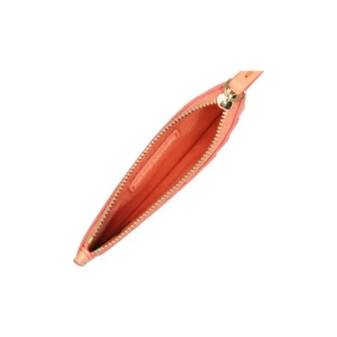 Maison Margiela Goat Nappa Leather Card Holder Wallet Unisex Orange-2