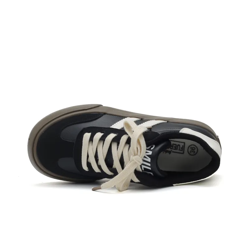 YOBN SMILE Anti-Slip And Wear-Resistant Breathable Low-Top Skateboard Shoes Women's-2