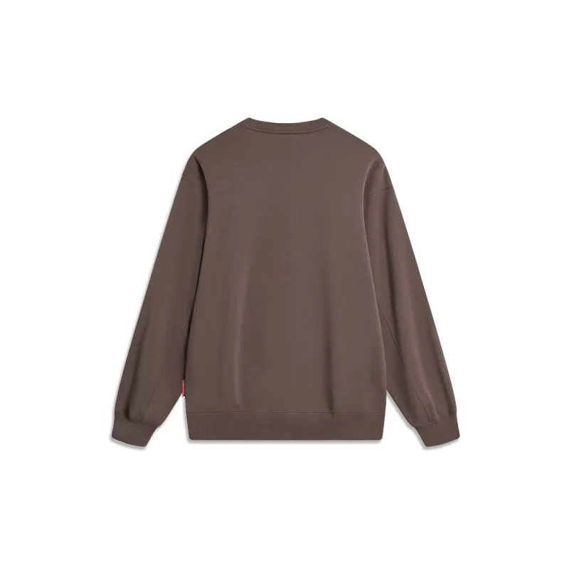 LiNing Sweatshirt Men's Charcoal Brown-1
