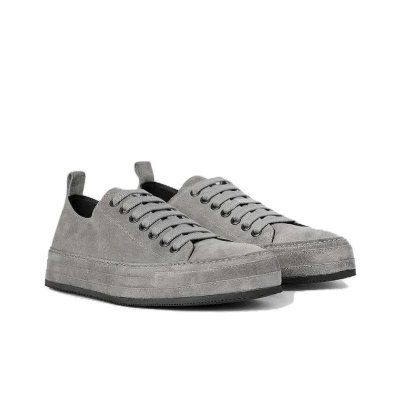 Ann Demeulemeester Low-Top Skateboard Shoes Men's Gray-2