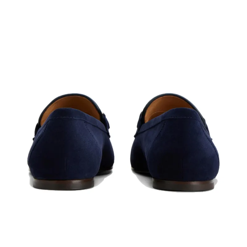 TOD'S Logo plaque Leather Loafers-3