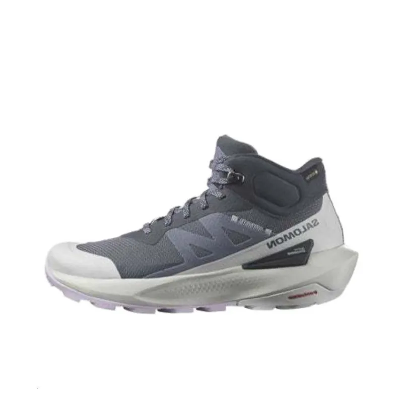 SALOMON Women's Elixir Activ Mid GORE TEX 'India Ink Orchid Petal' Women's-0