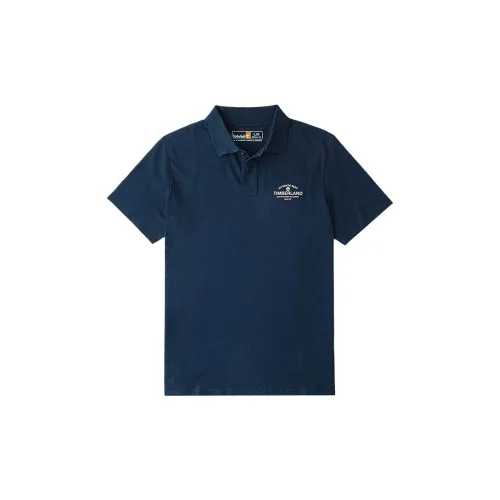 Timberland Polo Shirts Men Dark Sapphire